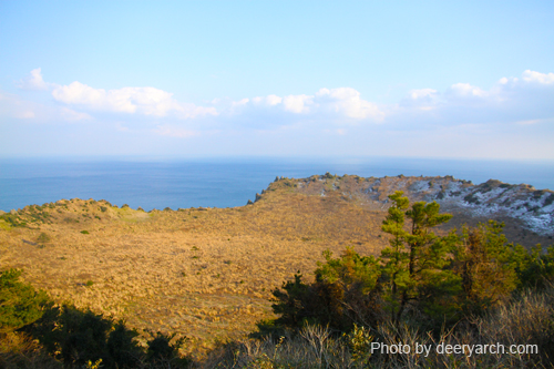 เที่ยวเกาหลี รอบสอง ตอนที่5 เที่ยวเกาะเจจู ปากปล่องภูเขาไฟ Seongsan Ilchulbong 성산일출봉 / ซอพจิโกจิ Seopjikoji 섭지코지