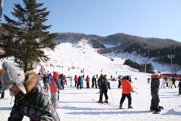 เที่ยวเกาหลี 9วัน 8คืน ตอนที่ 4 Let’s Go To Ski