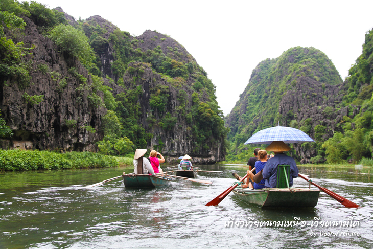 เที่ยวเวียดนาม ตอนที่4 ฮาลองบก (นิงห์บิงห์) ฮวาลือ ตามก๊อก Hoa Lu Tam Coc