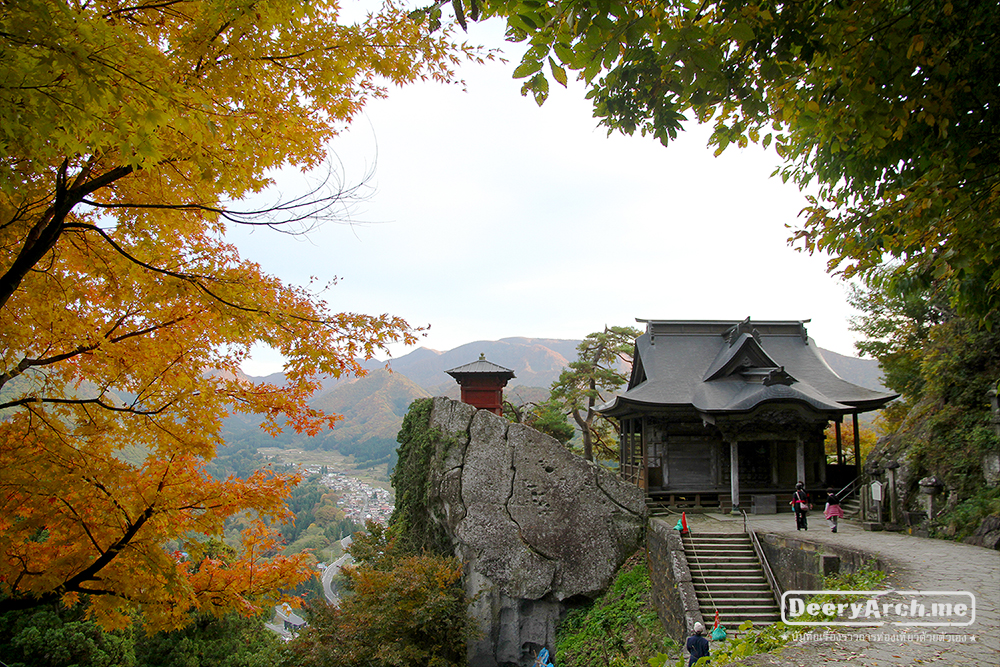 เที่ยวญี่ปุ่น ใบไม้เปลี่ยนสี (11) อ่าวมัตสึชิม่า Mutsushima วัด Yamadera