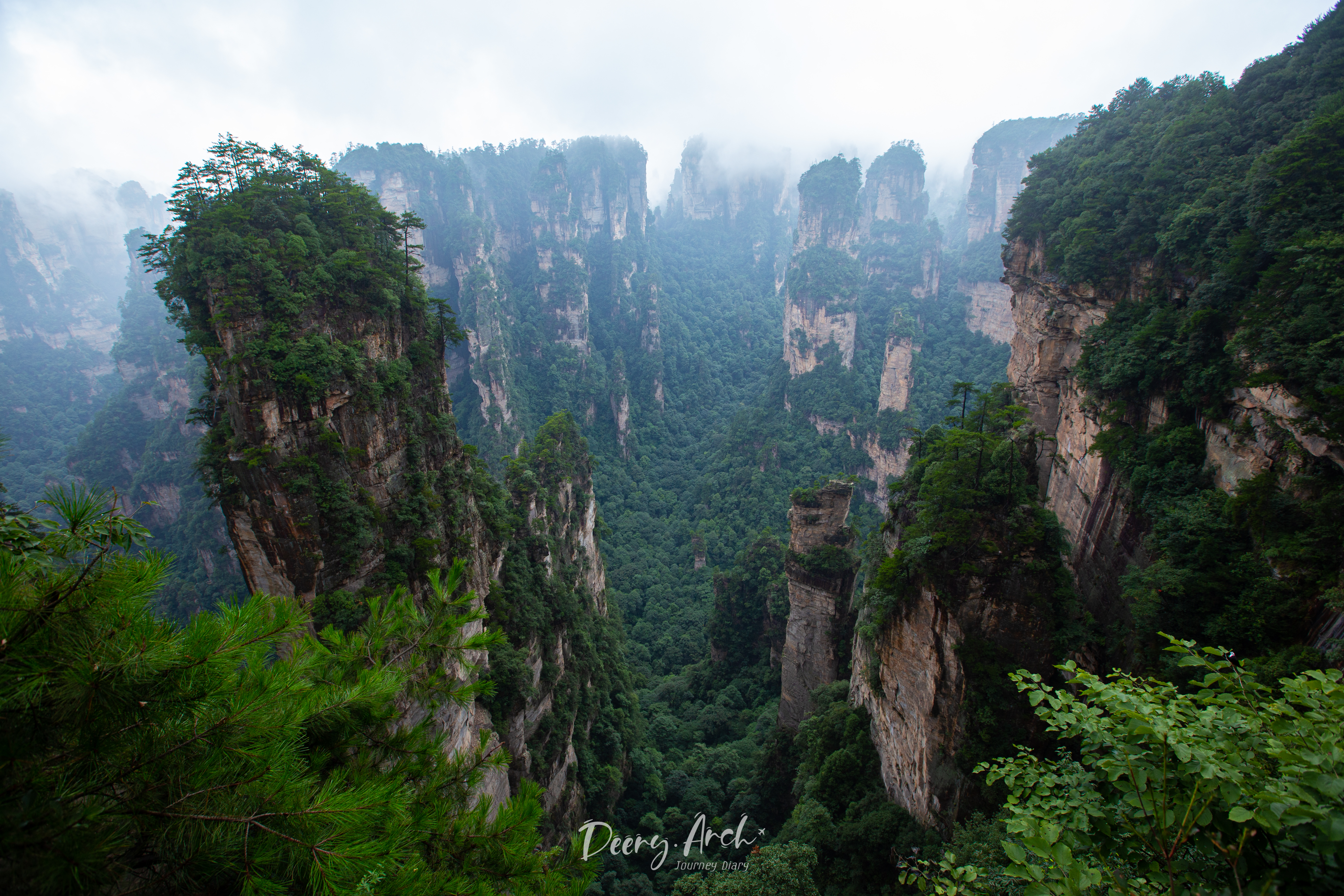 เที่ยวจีนเส้นทางสายอวตาร (2) อุทยานแห่งชาติจางเจียเจี้ย (Zhangjiajie National Forest Park)